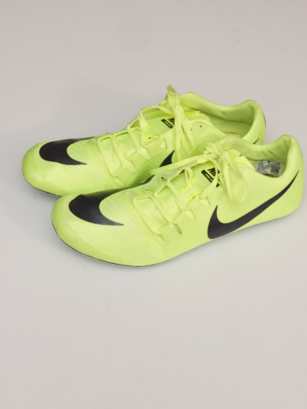 Nike men's zoom ja fly track and field shoes nwob size 12 w/spikes